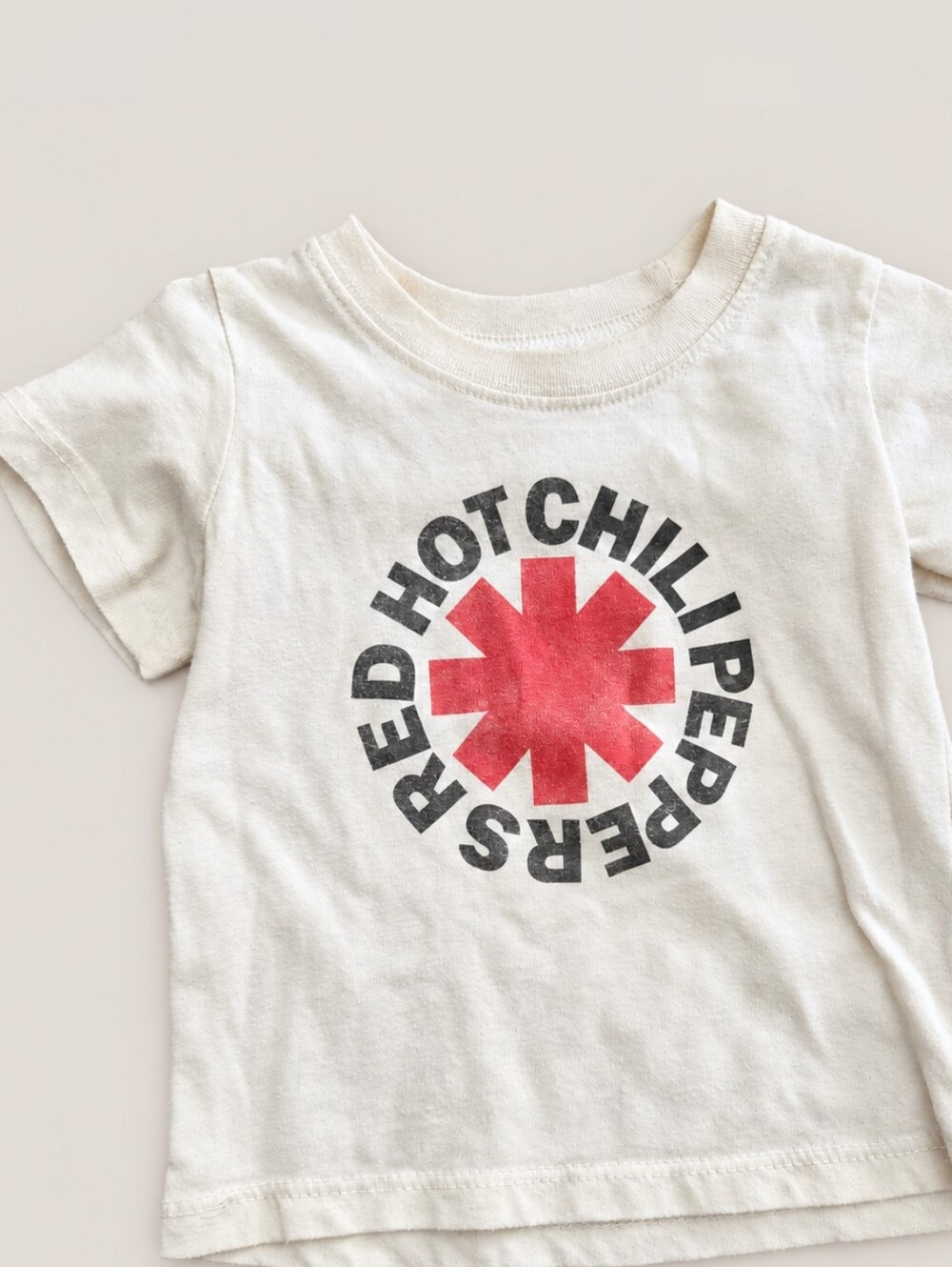 Red Hot Chili Peppers Baby T-Shirt 12M White Logo Band Tee 2020 Licensed